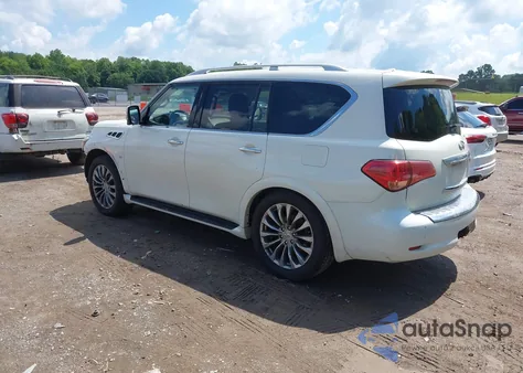 2017 Infiniti Qx80 из США, поврежденный, VIN JN8AZ2NE9H9150257